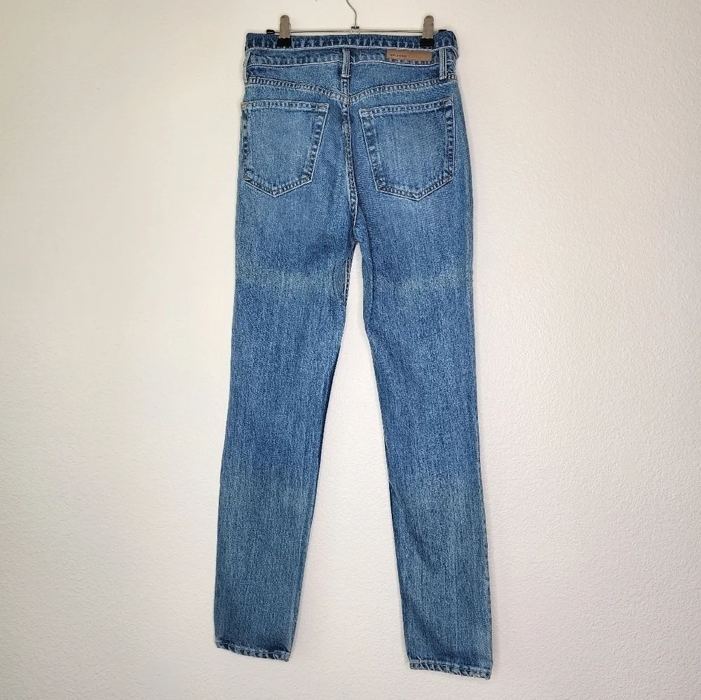 GRLFRND Now You Know Nadine Fold Down Jeans 26